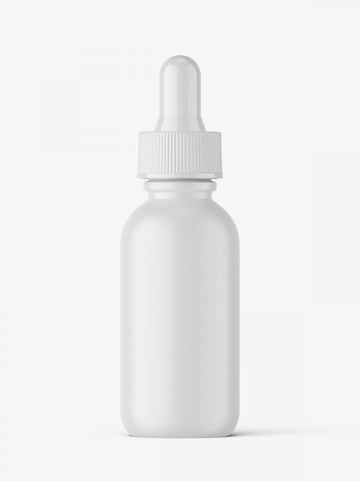 Matt bottle with dropper mockup - Smarty Mockups