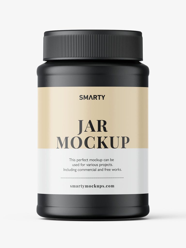 Products Jars Smarty Mockups