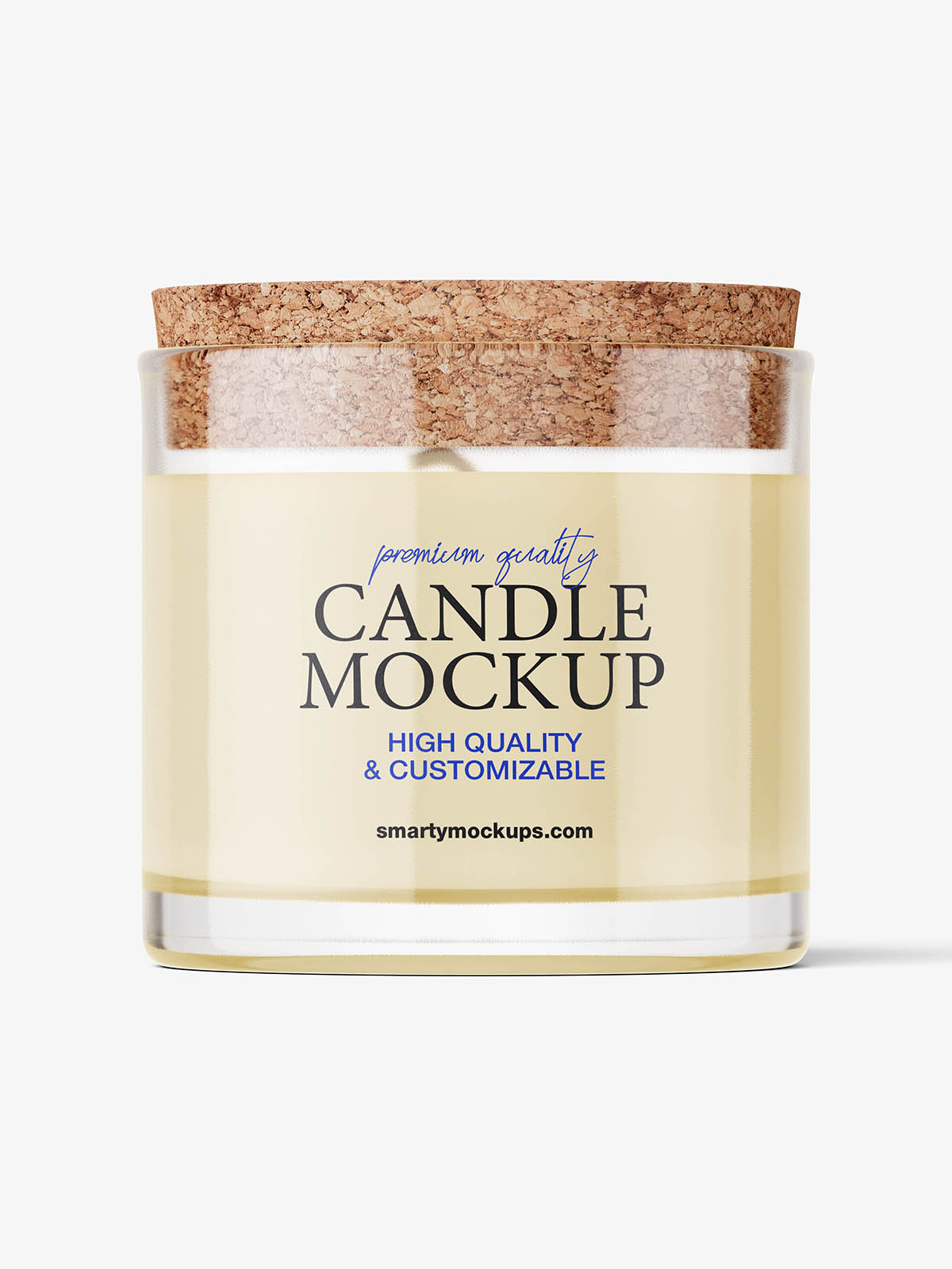 Candle mockup
